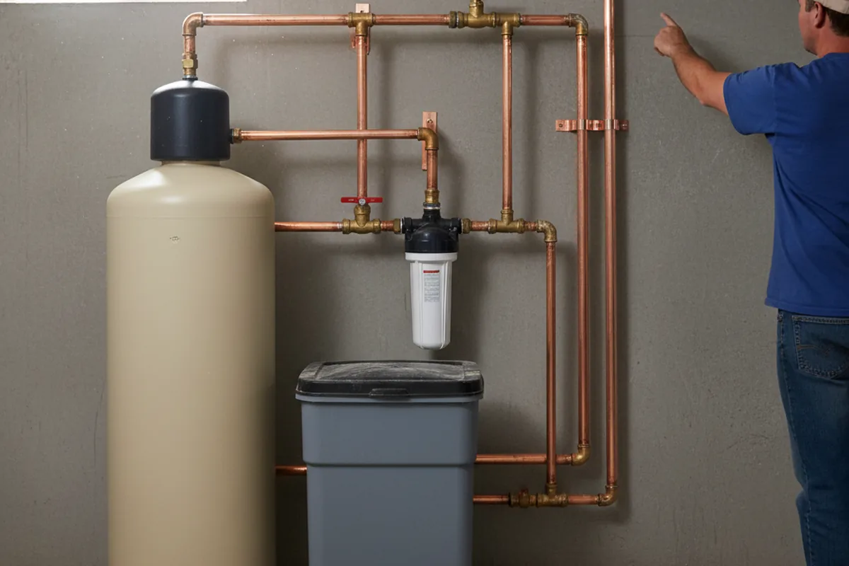 Whole-house water treatment system installed in Castaic